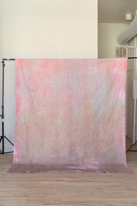 Sandstone Pinks #0790 Hand Painted Big Muslin Backdrop in a Bag