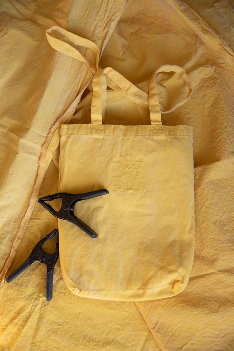 Havana Yellow- 5'x7' Weathered Muslin Backdrop in a Bag
