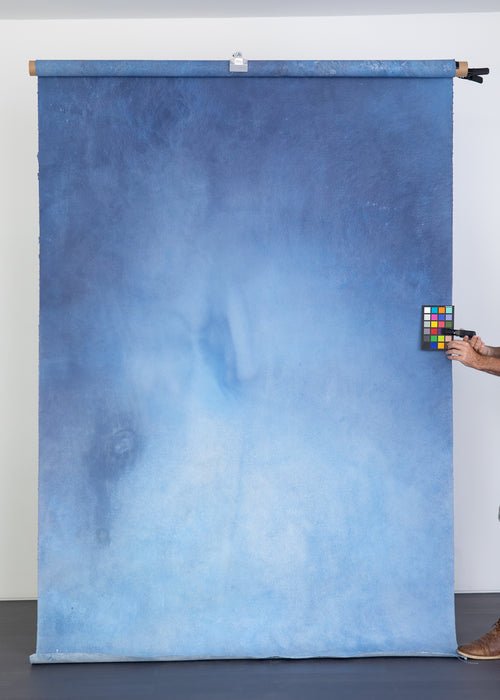 Azure Aura #0841 Large Painted Canvas Backdrop