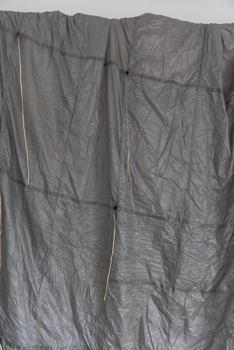 French Silver #0881 Vintage Parachute Backdrop