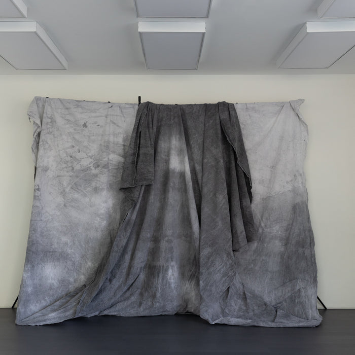 RENTAL ONLY! "Double Dual" XXL Hand Painted Muslin Backdrop
