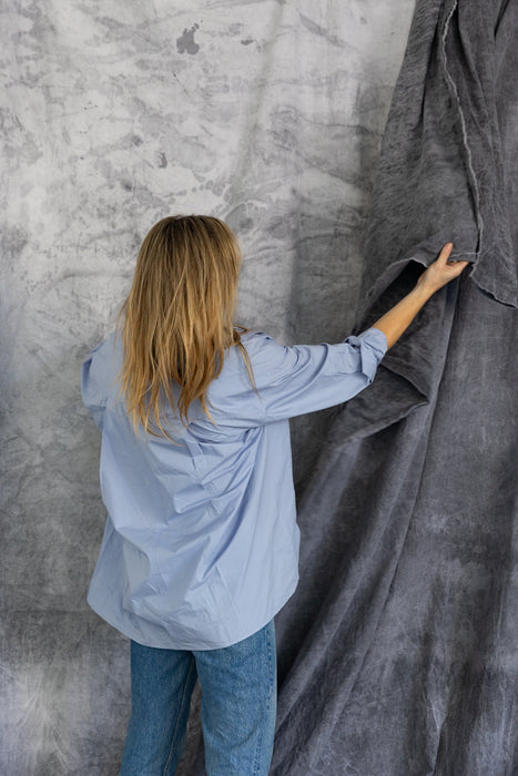 RENTAL ONLY! "Double Dual" XXL Hand Painted Muslin Backdrop