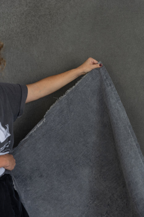 Medium Green Gray !RENTAL ONLY! XLarge Hand Painted Muslin Backdrop