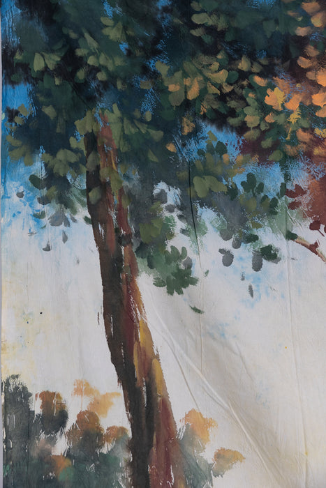 RENTAL ONLY! "Kitch Forrest" #0881 L Large Hand Painted Backdrop Rental