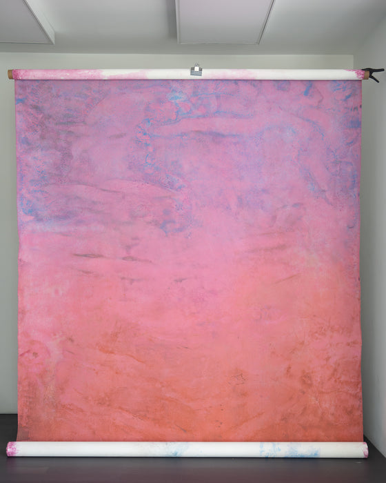 Alchemic Pinks #0856 XLarge Hand Painted Ultraviolet Backdrop