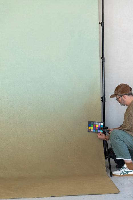 RENTAL ONLY! Yucután Gradient #0901 XL Hand Painted Backdrop Rental