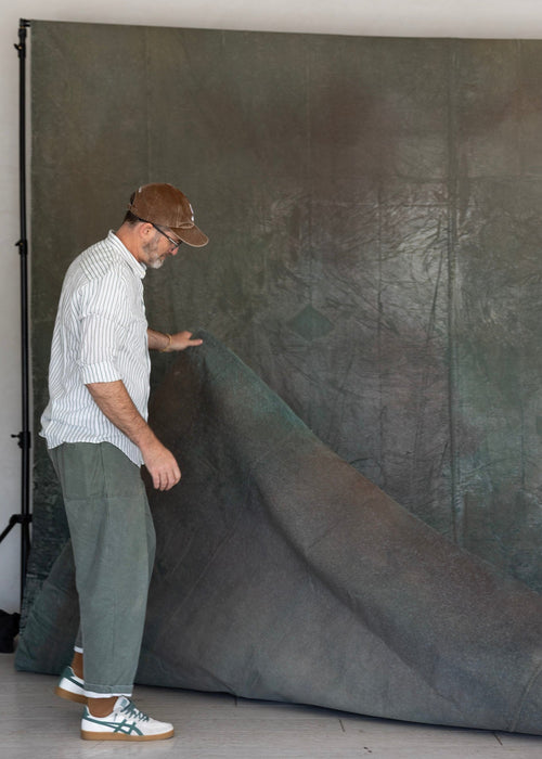 RENTAL ONLY! Labradorite #0899 XL Hand Painted Backdrop Rental