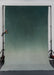 turquoise gradient backdrop on backdrop stand