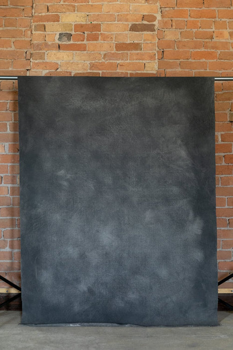 cool charcoal gray large format photography hanging backdrop