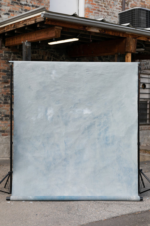 Mineral Blues #0055 // Large Canvas Backdrop.