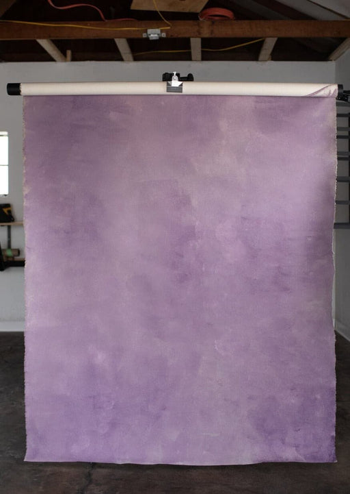 Summer Stem #0118 // Medium Hand-Painted Canvas Backdrop Painting.