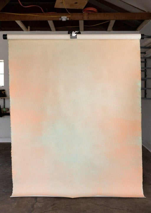 Fire Sky #0109 // Medium Hand-Painted Canvas Backdrop Painting.