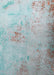 abstract turquoise metallic copper speckled distressed wall hanging backdrop