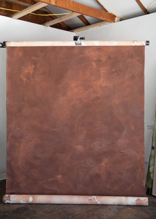 Pompeii -Sandstone Study #0163 // Large Hand-Painted Canvas Backdrop Painting.