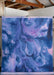 Iris #0181 // Large Hand-Painted Canvas Backdrop Painting.