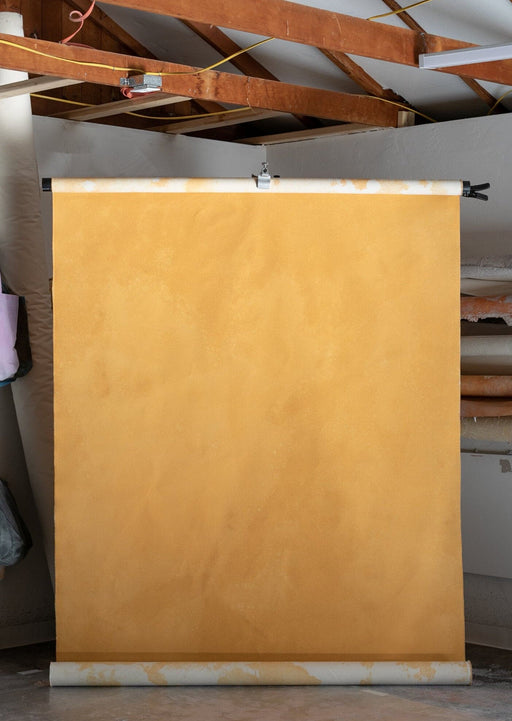 Marigolds of India #0192 // Large Hand-Painted Canvas Backdrop.