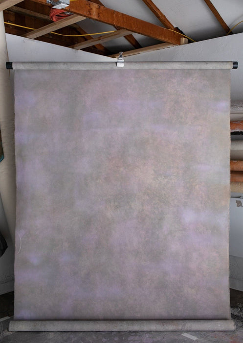 Ultraviolet Beige #0195 // Large Hand-Painted Canvas Backdrop.