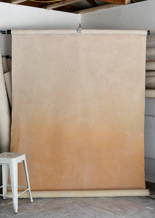 Sienna Sundown #0201-Sandstone Study // Large Hand-Painted Canvas Backdrop.