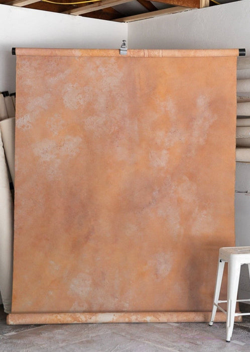 Petal #0203-Sandstone Study // Large Hand-Painted Canvas Backdrop.