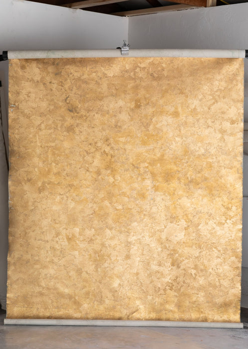 Matte Gold (Foiled) #0180 // Odd Sized Hand-Painted Canvas Backdrop