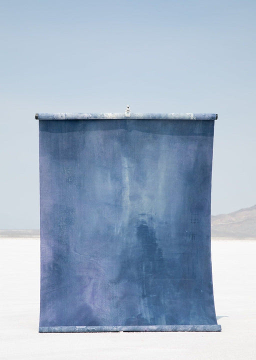 Blue Morpho #0127 // Large Hand-Painted Canvas Backdrop Painting..
