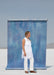 New Hyacinth #0121 // Large Hand-Painted Canvas Backdrop Painting.