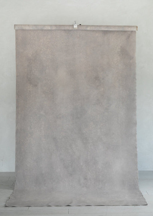 Smokey Quartz #0294// Large+ Hand-Painted Canvas Backdrop.