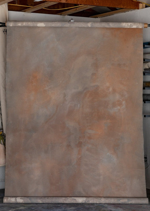 Dune Storm #0343- Sandstone Study // Large+ Hand-Painted Canvas Backdrop.