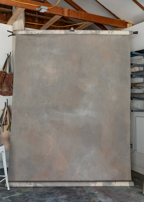 Oscillations #0345- Sandstone Study // Large+ Hand-Painted Canvas Backdrop.