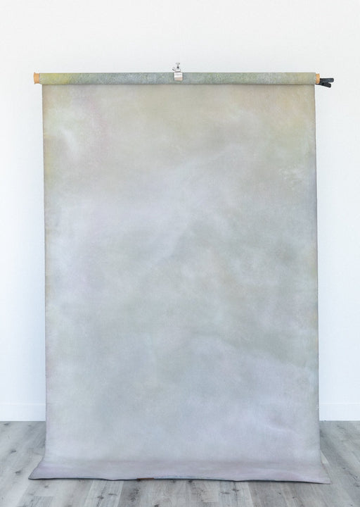 Electric Storm #0448 // Large+ Hand-Painted Canvas Backdrop.