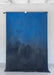 Azure Char #0486 // Large Hand-Painted Canvas Backdrop Painting.