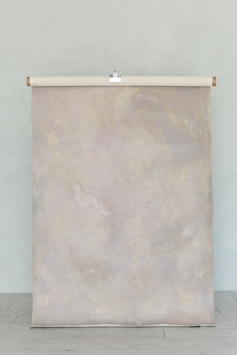 Salted Mauve #0495 Small Hand-Painted Canvas Backdrop