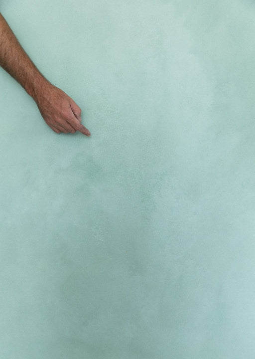 Seafoam Sea Home #0514 // Small Hand-Painted Canvas Backdrop Painting.