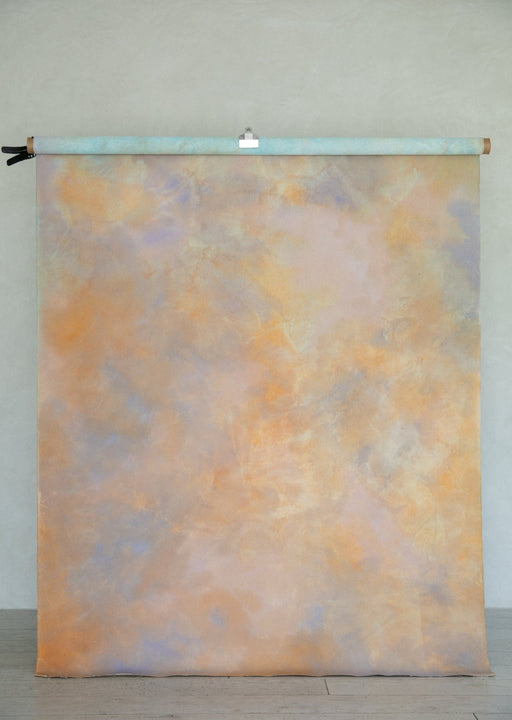 Sistine Palette #0519 // Medium Hand-Painted Canvas Backdrop Painting.