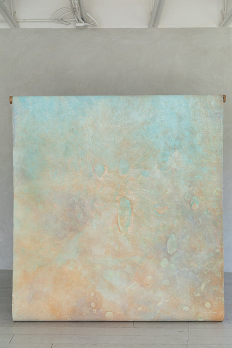 Sistine Palette #0519 // Medium Hand-Painted Canvas Backdrop Painting.