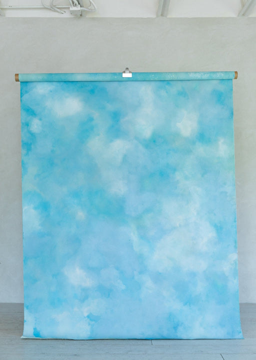 Cumulo #0523 // Medium Hand-Painted Canvas Backdrop Painting.