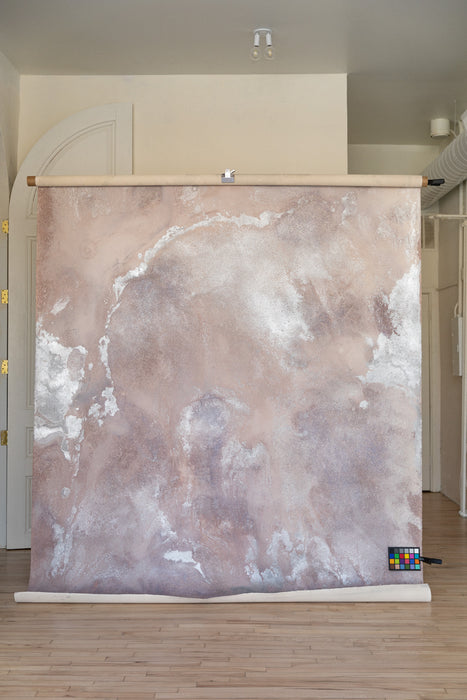 Cosmic Crescent #0617 XLarge Hand Painted Canvas Backdrop