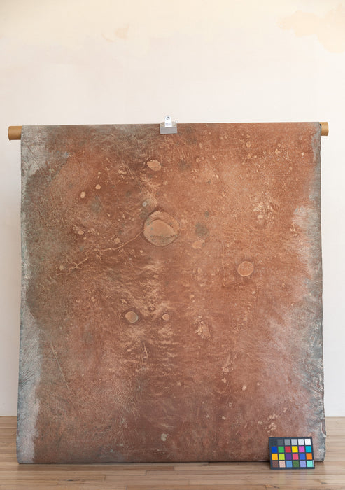 Porto Covo #0640 Double-Sided Small Sandstone Study Hand Painted Canvas Backdrop
